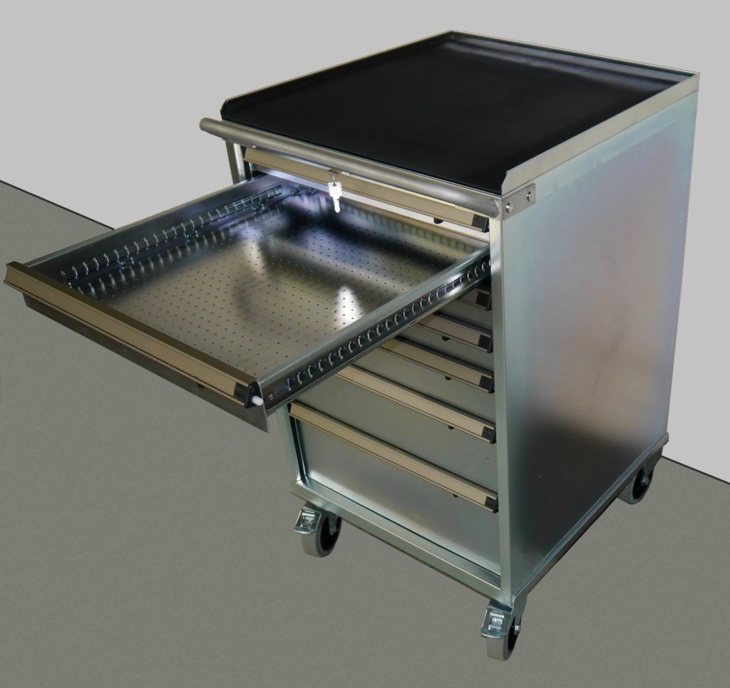 Galvanisch verzinkte Schränke – LOKOMA